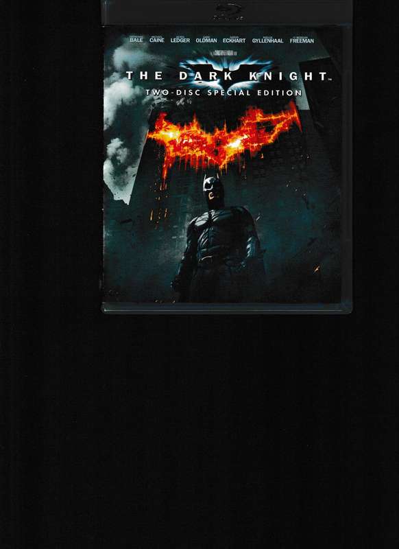 THE DARK KNIGHT 2 DISC SPECIAL EDITION BLU RAY