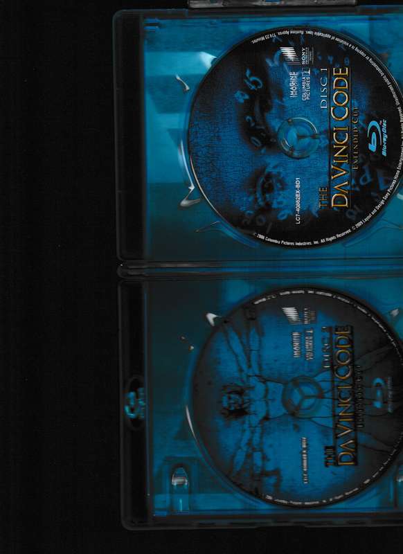 DA VINCI CODE EXTENDED CUT 2-DISC SET BLU RAY