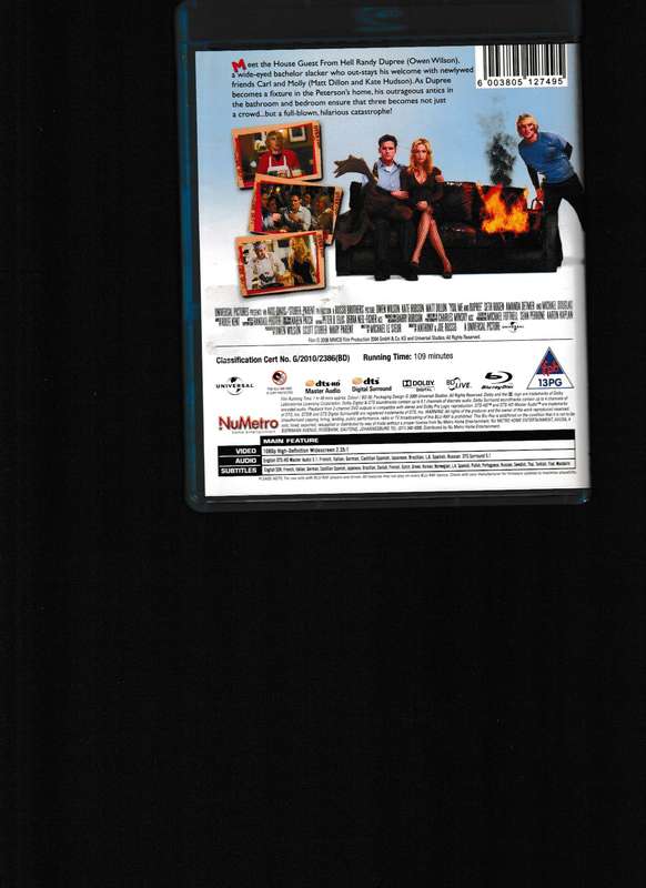 YOU, ME AND DUPREE BLU RAY