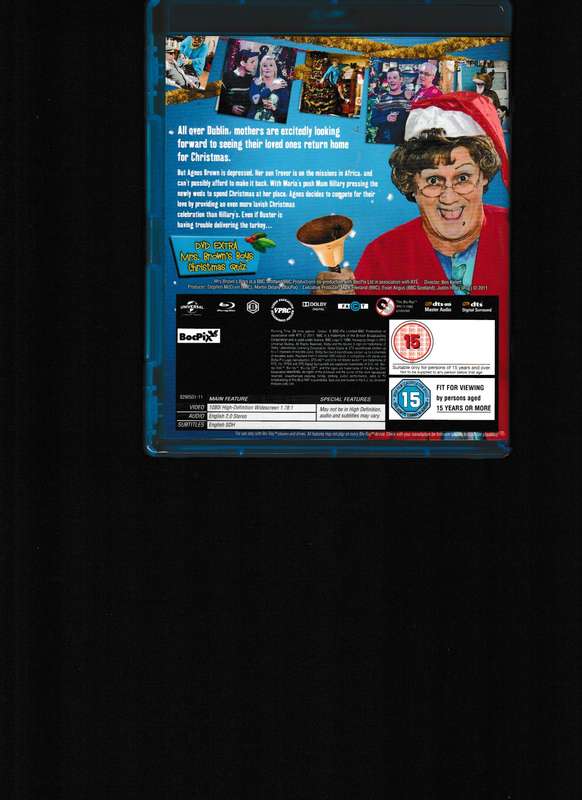 MRS BROWN'S BOYS BLU RAY SERIES ONE & TWO AND THE CHRISTMAS SPECIAL