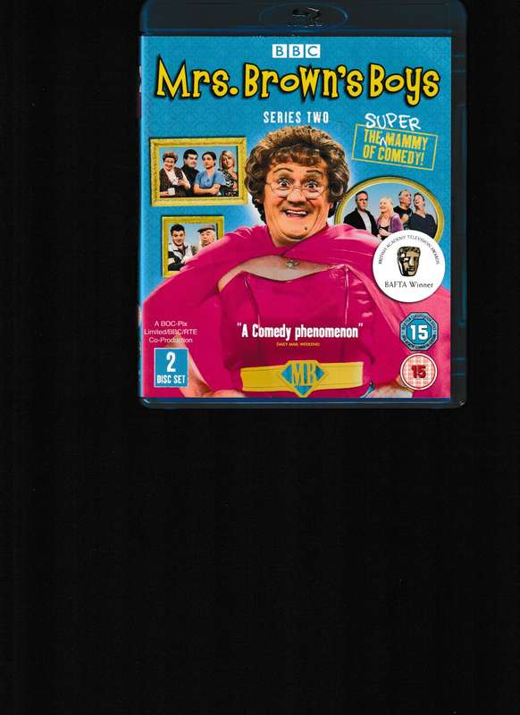 MRS BROWN'S BOYS BLU RAY SERIES ONE & TWO AND THE CHRISTMAS SPECIAL