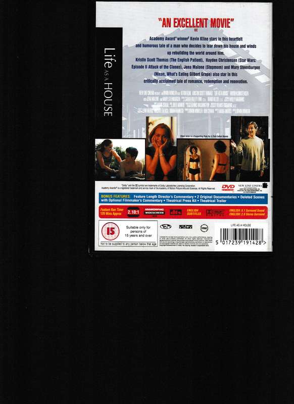 LIFE IS A HOUSE DVD
