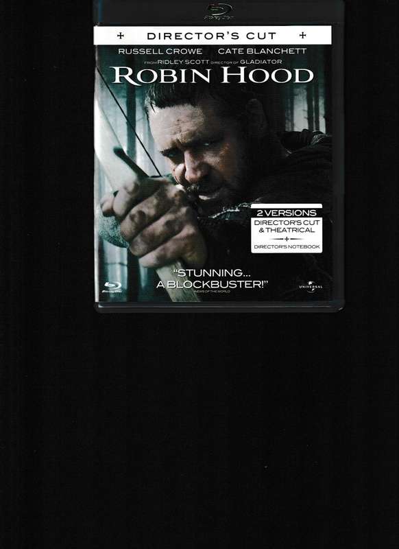 ROBIN HOOD DIRECTOR'S CUT BLU RAY