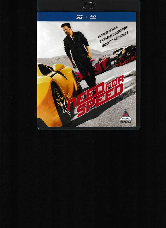 NEED FOR SPEED BLU RAY