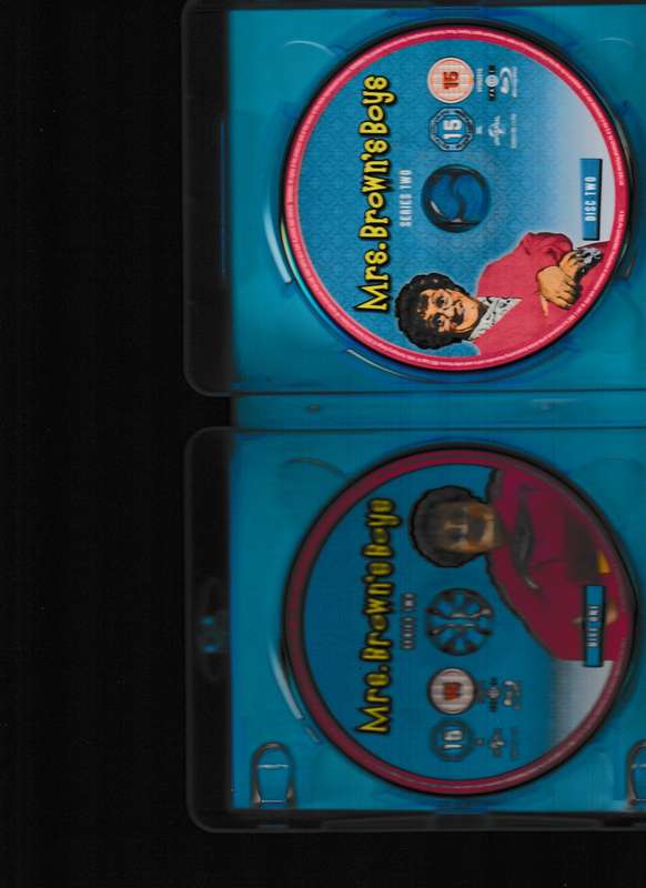 MRS BROWN'S BOYS BLU RAY SERIES ONE & TWO AND THE CHRISTMAS SPECIAL