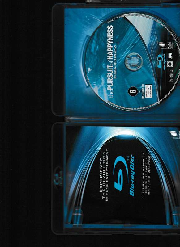 THE PERSUIT OF HAPPYNESS BLU RAY