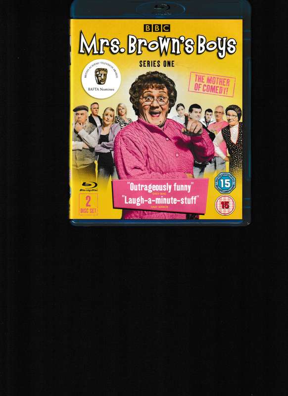 MRS BROWN'S BOYS BLU RAY SERIES ONE & TWO AND THE CHRISTMAS SPECIAL