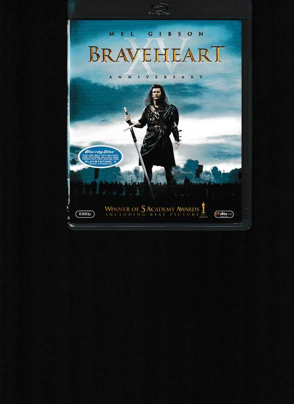 BRAVEHEART ANNIVERSARY 2 BLU RAY DISC SET