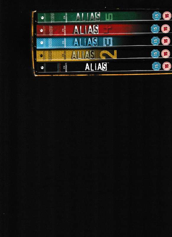 ALIAS, THE COMPLETE COLLECTION SERIES 1-5 DVD