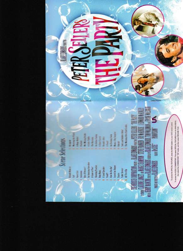 THE PARTY 2 DISC DVD SET