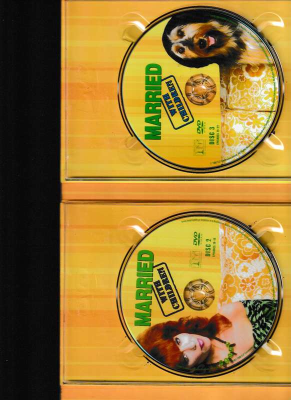MARRIED WITH CHILDREN 3 DVD SET WITH ALL 22 EPISODES FROM THE SECOND SEASON