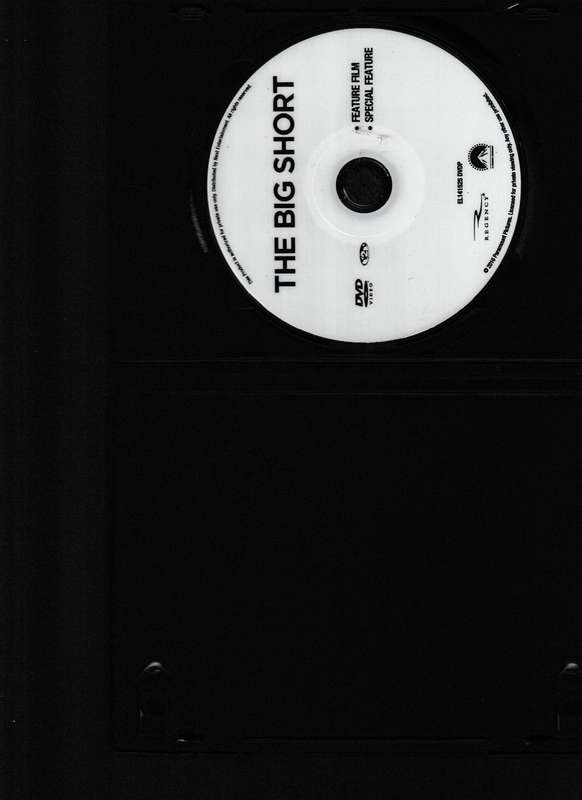THE BIG SHORT DVD