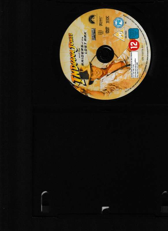 INDIANA JONES AND THE RAIDERS OF THE LOST ARK DVD