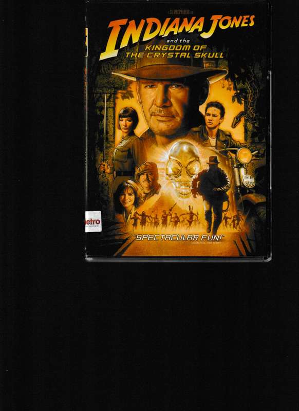 INDIANA JONES AND THE KINGDOM OF THE CRYSTAL SKULL DVD