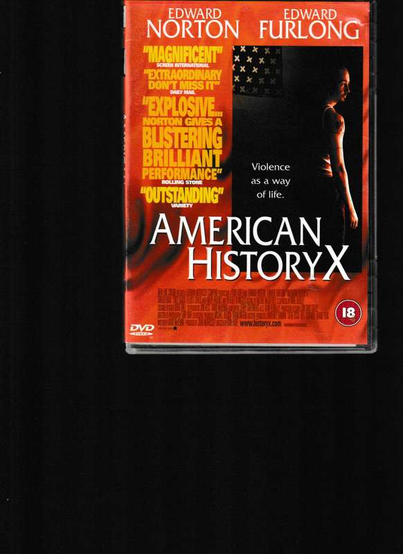 AMERICAN HISTORY X DVD