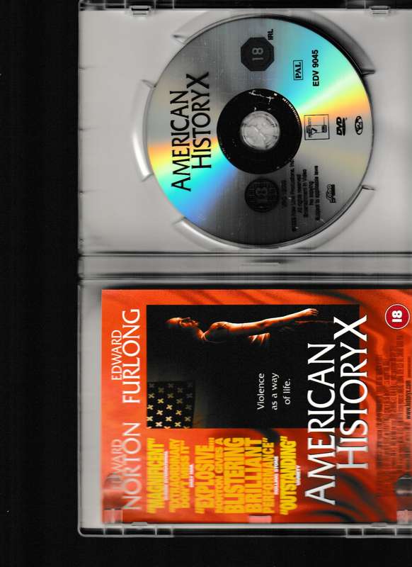 AMERICAN HISTORY X DVD