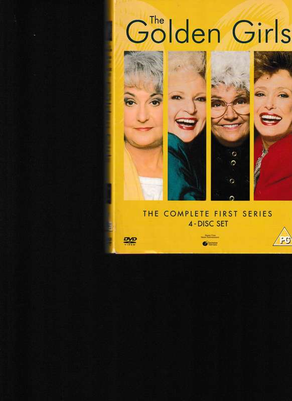 THE GOLDEN GIRLS THE COMPLETE FIRST SERIES 4 DISC DVD BOX SET