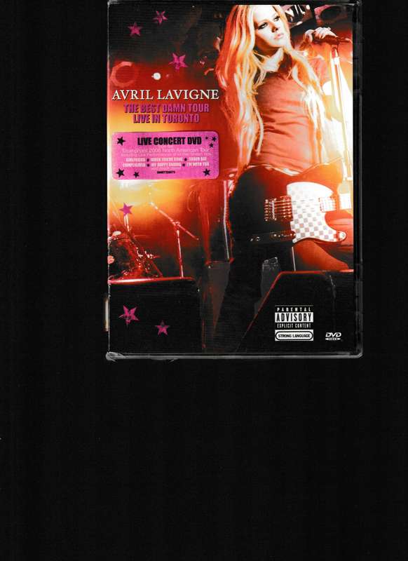 AVRIL LAVIGNE , THE BEST DAMN TOUR LIVE IN TORONTO DVD