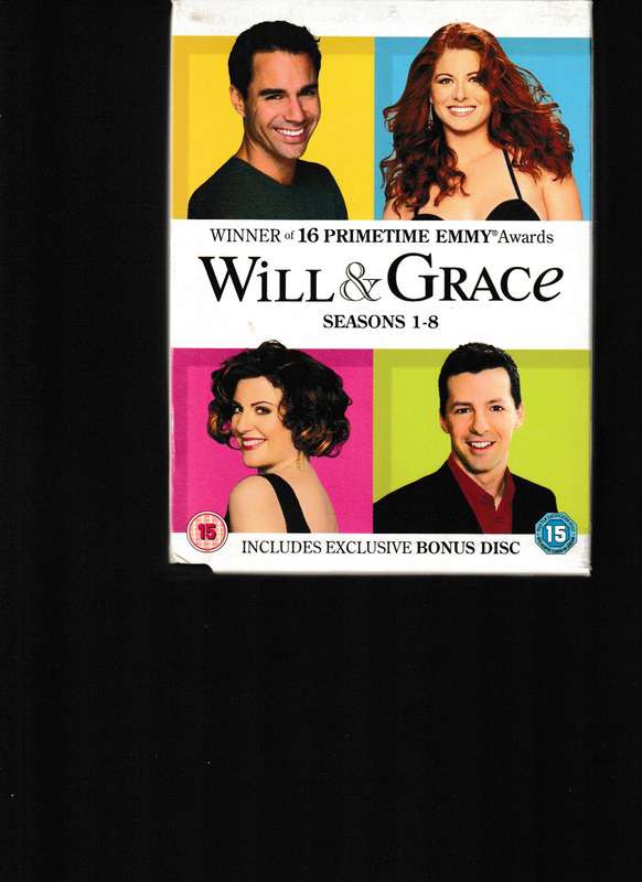 WILL & GRACE SEASONS 1-8 DVD