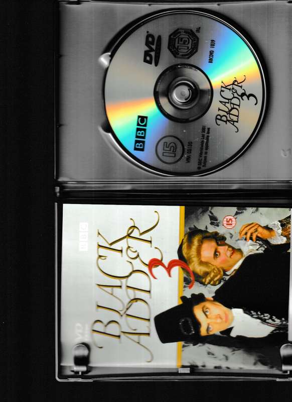 THE BLACK ADDER 3 THE ENTIRE HISTORIC THIRD SERIES DVD