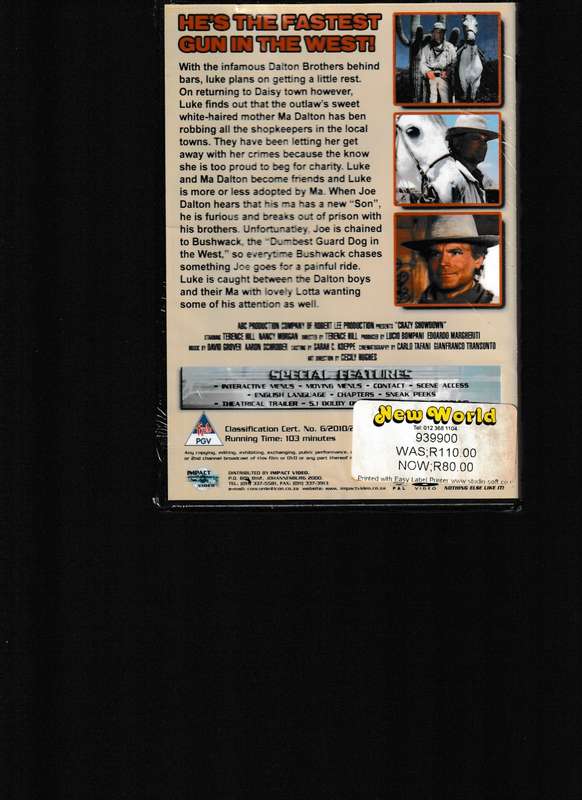 CRAZY SHOWDOWN DVD