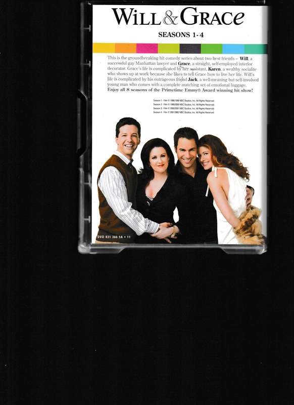 WILL & GRACE SEASONS 1-8 DVD