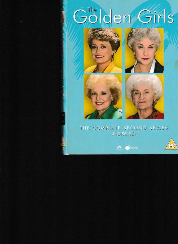 THE GOLDEN GIRLS THE COMPLETE SECOND SEASON 4 DISC DVD BOX SET