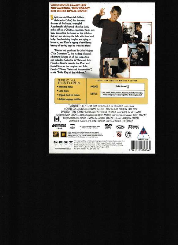 HOME ALONE DVD