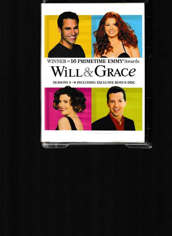 WILL & GRACE SEASONS 1-8 DVD