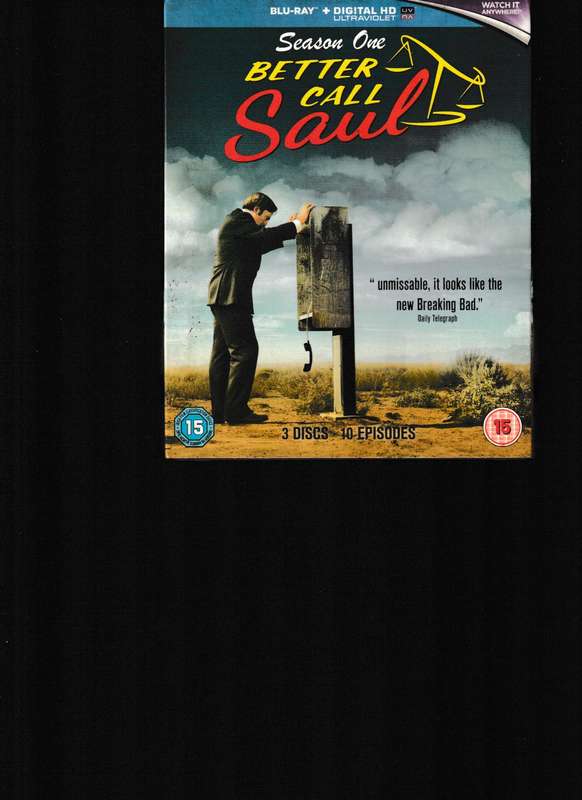 BETTER CALL SAUL SEASON ONE BLU RAY