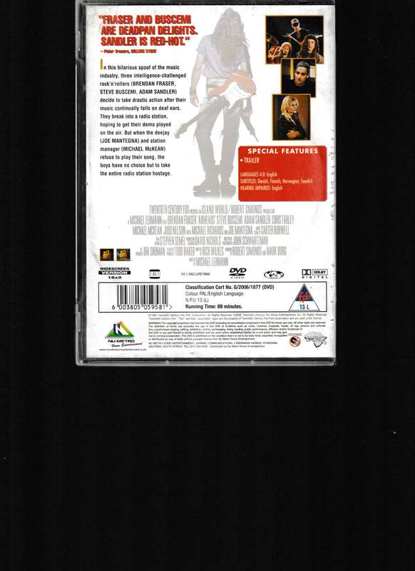 AIRHEADS DVD
