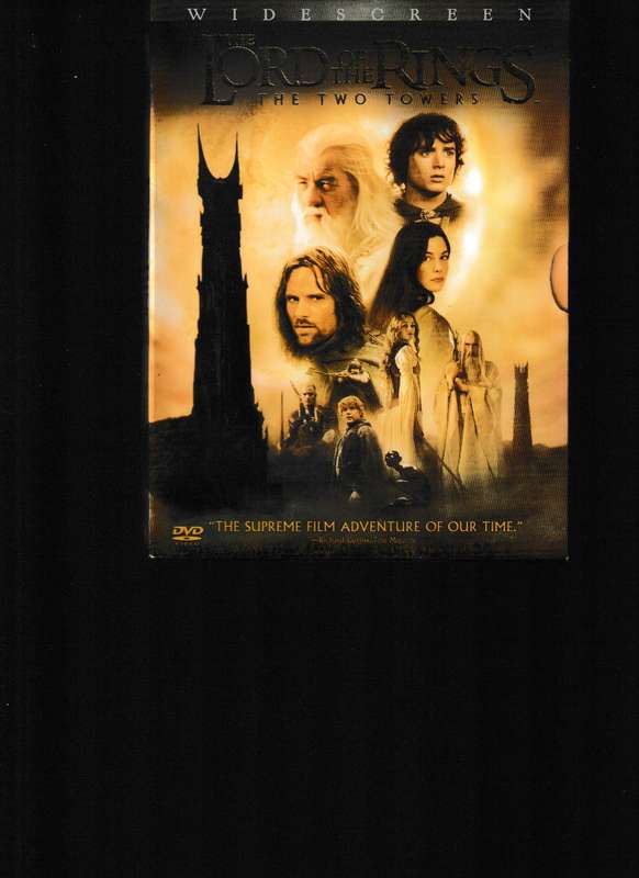 THE LORD OF THE RINGS, THE TWO TOWERS 2 DVD SET