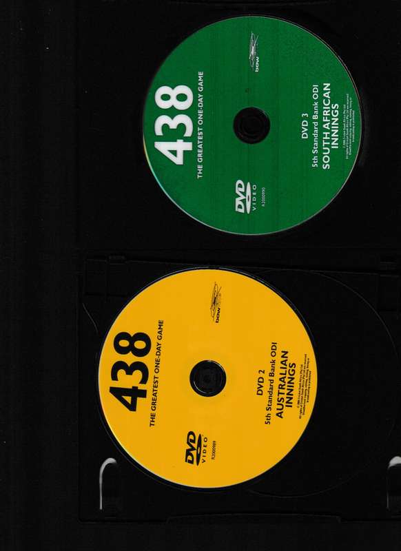 THE GREATEST ONE-DAY GAME 438 3 DVD SET