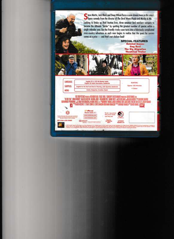THE BIG YEAR BLU RAY