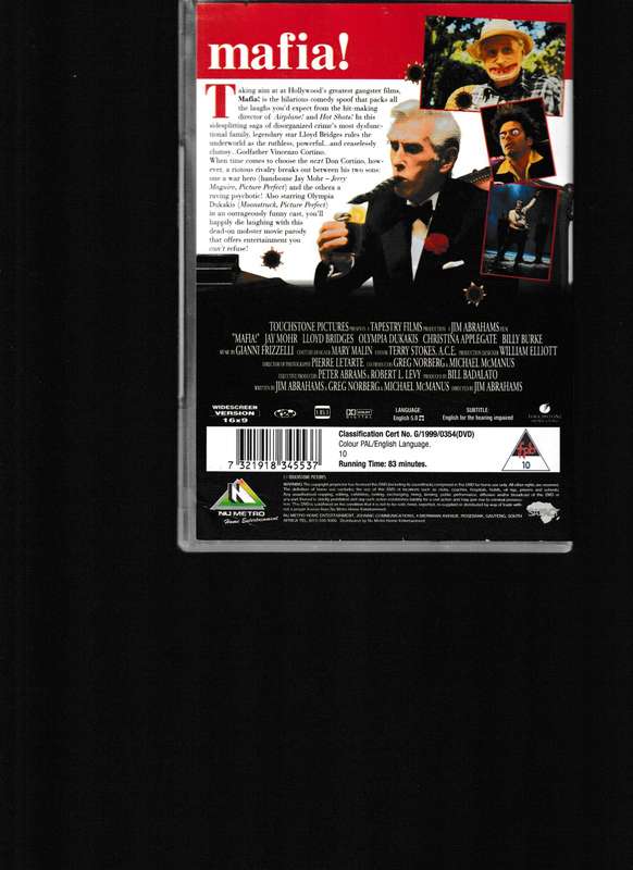 MAFIA! COMEDY DVD