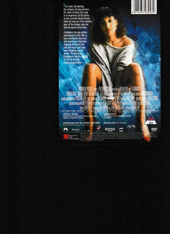 FLASHDANCE, SPECIAL COLLECTOR'S EDITION DVD