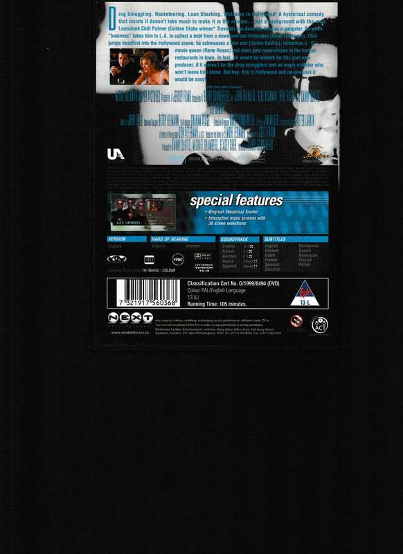 GET SHORTY DVD