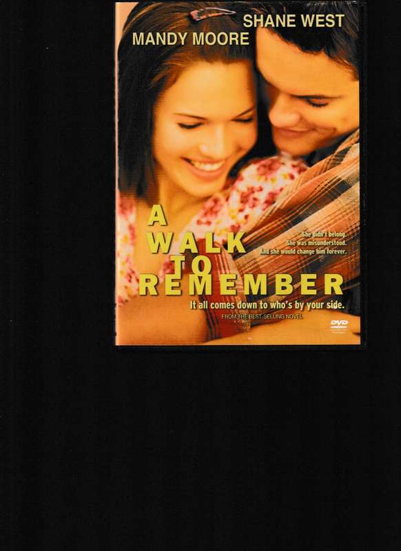 A WALK TO REMEMBER DVD