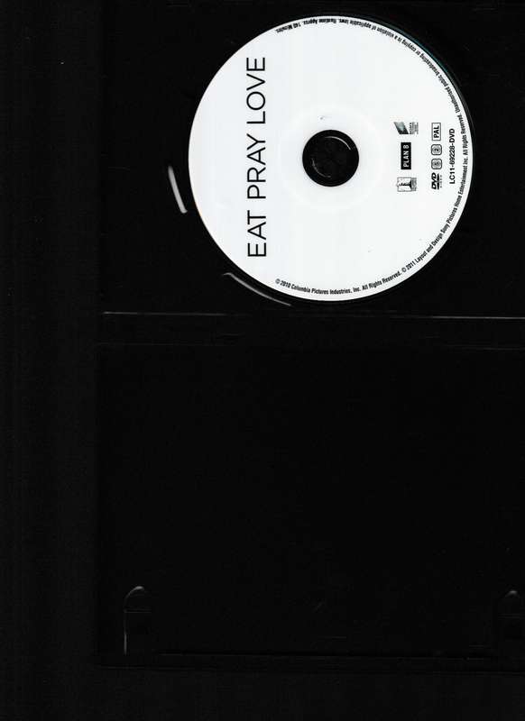 EAT PRAY LOVE DVD