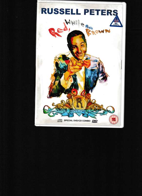 RUSSEL PETERS DVD AND CD COMBO