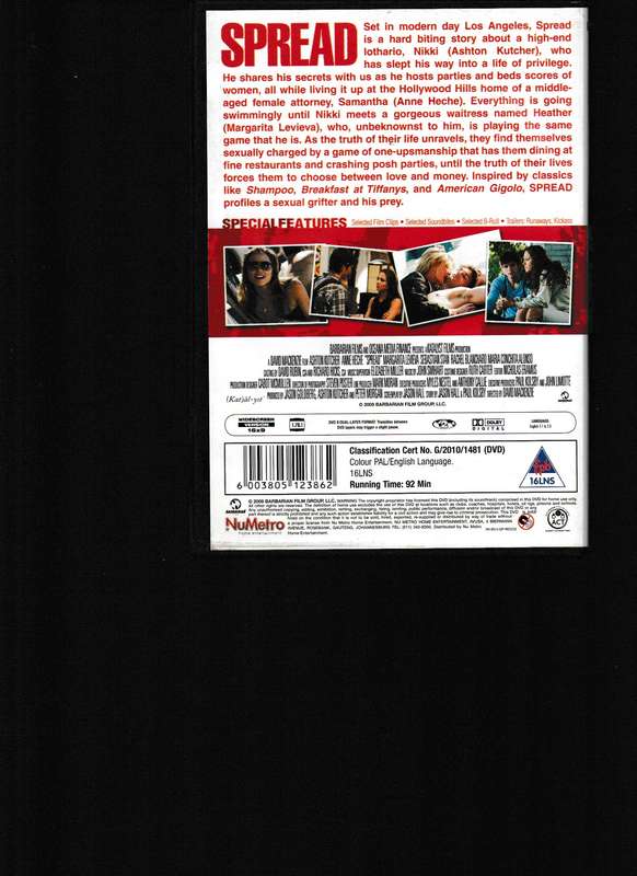 SPREAD DVD