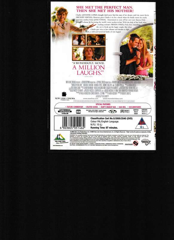MONSTER-IN-LAW DVD