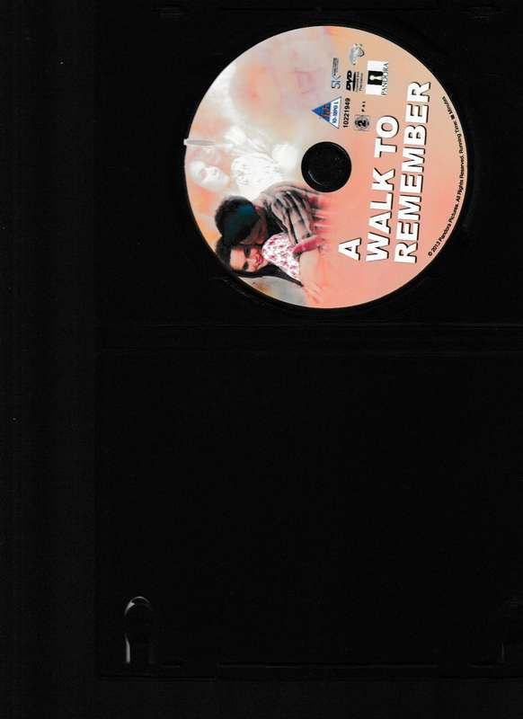 A WALK TO REMEMBER DVD