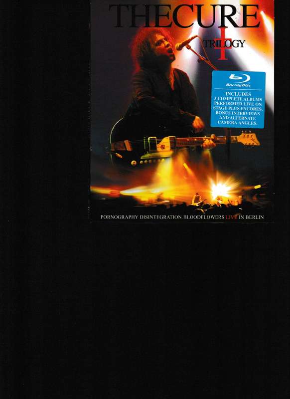 THE CURE TRILOGY BLU RAY