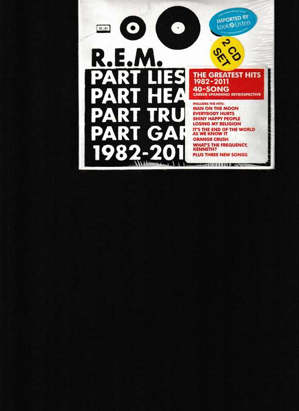 R.E.M THE GREATEST HITS 1982-2011