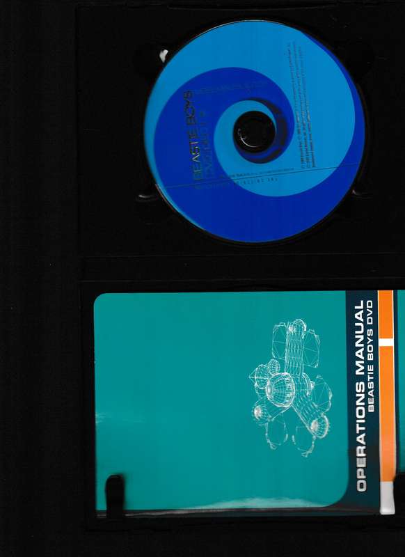 BEASTIE BOYS THE CRITERION COLLECTION DVD VIDEO ANTHOLOGY 2 DVD SET WITH POSTER