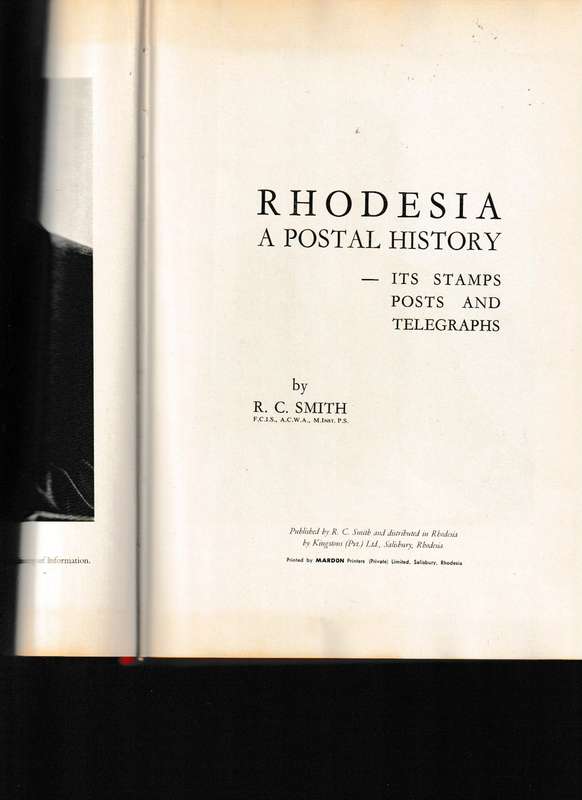RHODESIA, A POSTAL HISTORY