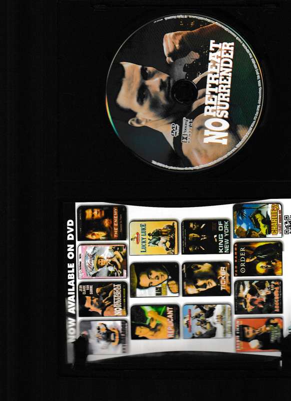 NO RETREAT, NO SURRENDER DVD
