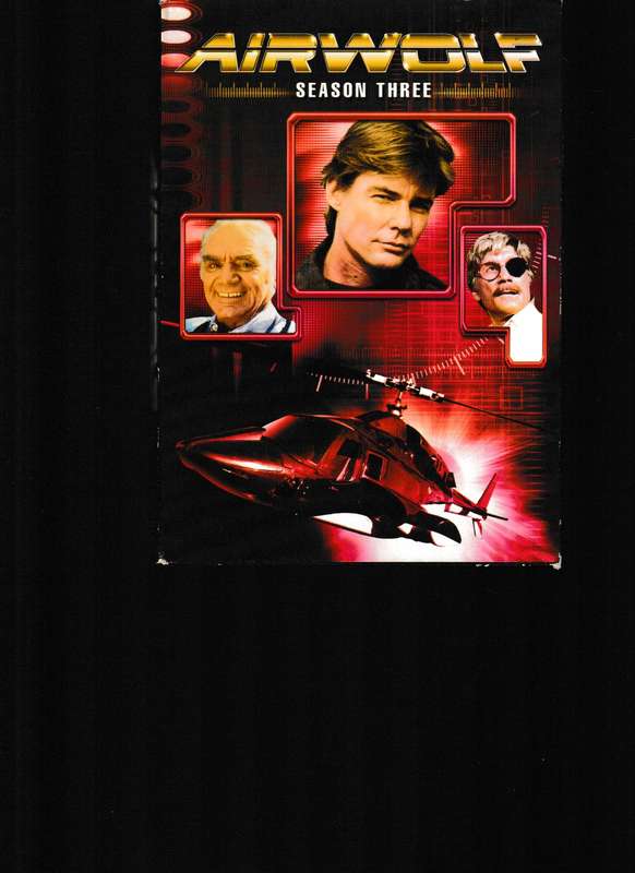 AIRWOLF, SEASON 3 ON DVD BOX SET