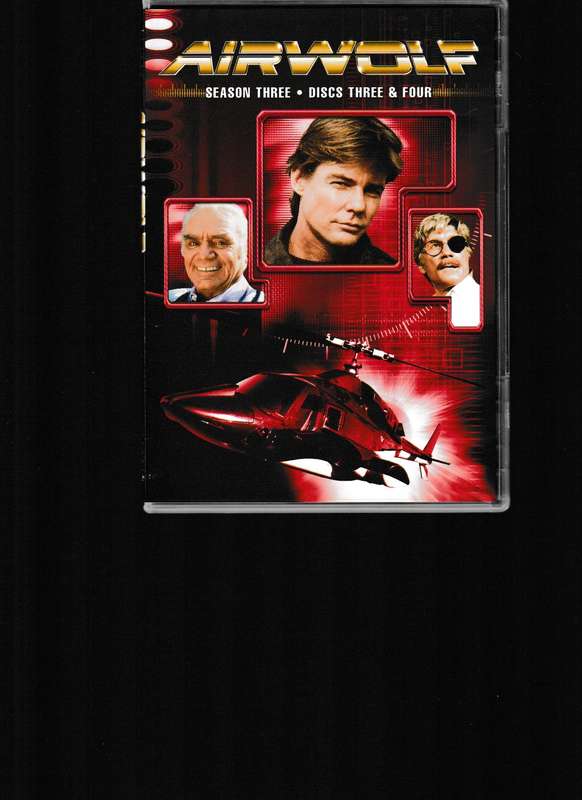 AIRWOLF, SEASON 3 ON DVD BOX SET